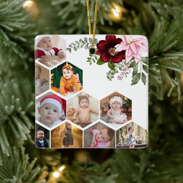 Entwerfen Sie Ihre eigene Blumenkollektion 10 Keramikornament (Baum)