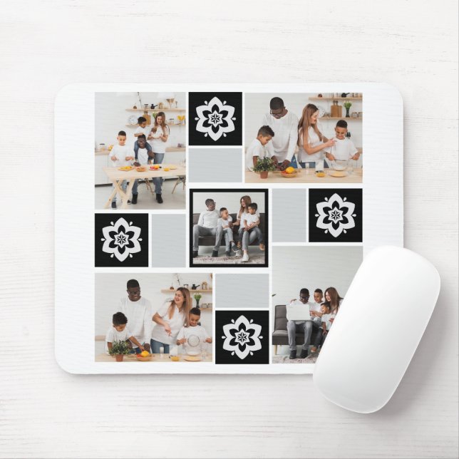 Entwerfen Sie Ihre eigene Blumenkollektion 5 Mousepad (Mit Mouse)