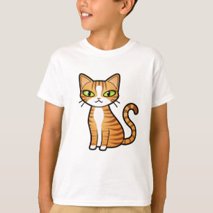Entwerfen Sie Ihre eigene Cartoon-Katze T-Shirt