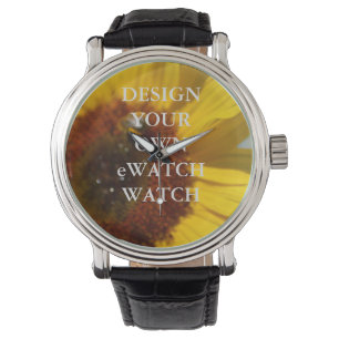 Entwerfen Sie Ihre eigene eWatch-Uhr Armbanduhr
