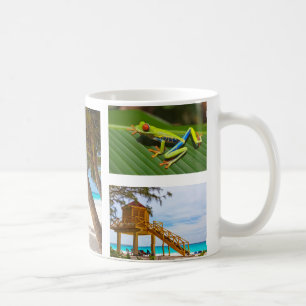 Entwerfen Sie Ihre eigene Foto Collage Coffee Tass Kaffeetasse
