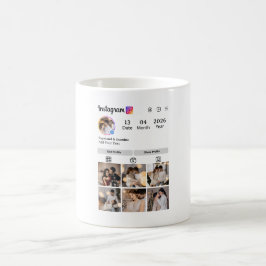 Entwerfen Sie Ihre eigene Foto-Collage mit 7 Fotos Kaffeetasse