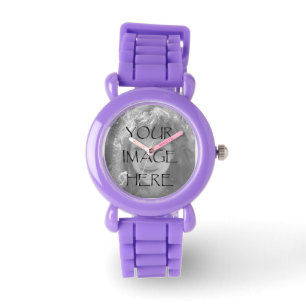 Entwerfen Sie Ihre eigene Foto-Uhr Armbanduhr