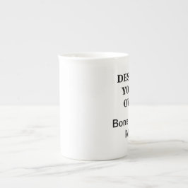 Entwerfen Sie Ihre eigene Knochen-China-Tasse - Prozellantasse