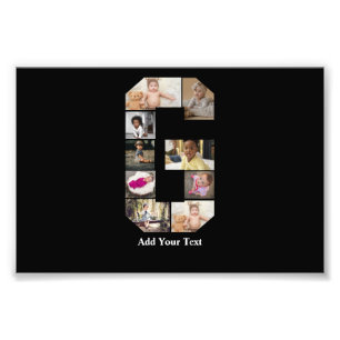 Entwerfen Sie Ihre eigene Letter-G-FotoCollage Fotodruck