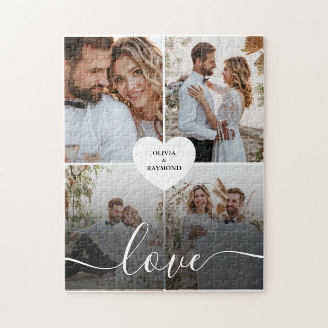 Entwerfen Sie Ihre eigene Liebe Collage Fotografy (Vertikal)