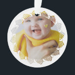 Entwerfen Sie Ihre eigene Personalisierte Ornament<br><div class="desc">Entwerfen Sie Ihren eigenen Personalisierten Akryler mit einem Rahmen aus Ricaso</div>