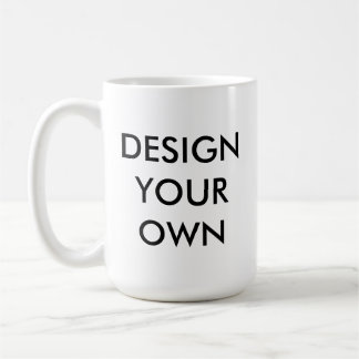 Entwerfen Sie Ihre eigene Personalisierte, weiße T Kaffeetasse