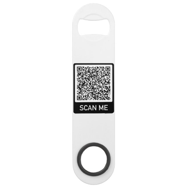 Entwerfen Sie Ihre eigene QR Code Flaschenöffner-V Speed Flaschenöffner (Vorderseite)