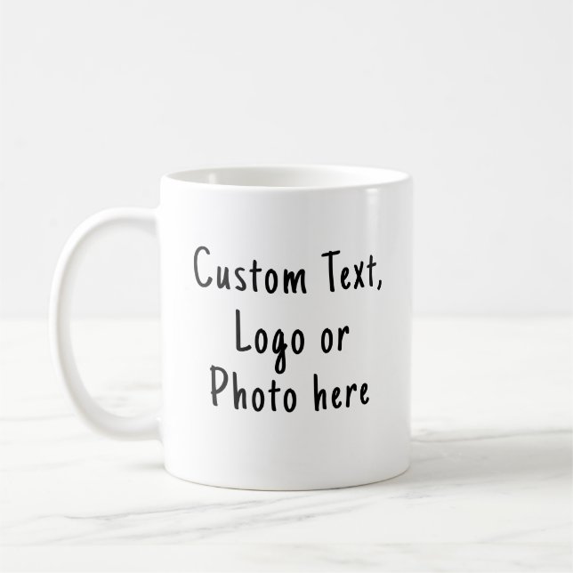 Entwerfen Sie Ihre eigene Tasse, den benutzerdefin Kaffeetasse (Links)