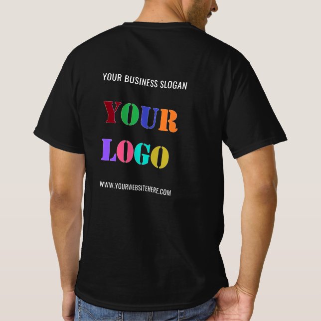 Entwerfen Sie Ihre eigene Vorlage für den benutzer T-Shirt (Rückseite)