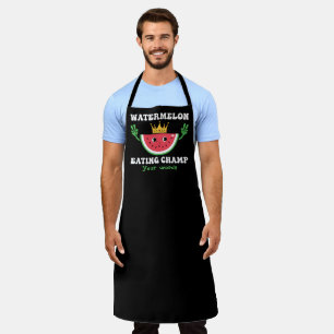 Entwerfen Sie Ihre eigene Wassermelone und speisen Schürze