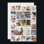 Entwerfen Sie Ihre eigenen 22 Bilder Collage Gerah Mitteilungskarte<br><div class="desc">Passen Sie Ihre Fotografie an. Sie können dieses maßgeschneiderte Produkt für besondere Anlässe wie Hochzeiten,  Geburtstage,  Weihnachten,  Feiertage,  Memorials,  Abschluss,  Geburtstage und vieles mehr machen. Es kann auch als Geschenk an Ihre beste Freundin,  nahe Freundin,  Familie und Verwandte gegeben werden.</div>