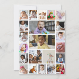 Entwerfen Sie Ihre eigenen 22 Bilder Collage Gerah Mitteilungskarte