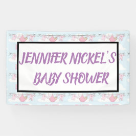 Entwerfen Sie Ihre eigenen Banner für BABY SHOWER
