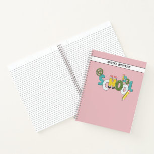 Entwerfen Sie Ihre eigenen benutzerdefinierten Sch Notizbuch