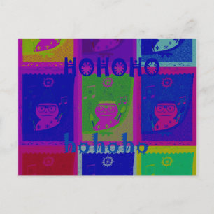 Entwerfen Sie Ihre eigenen besonderen Santa HoHoho Postkarte