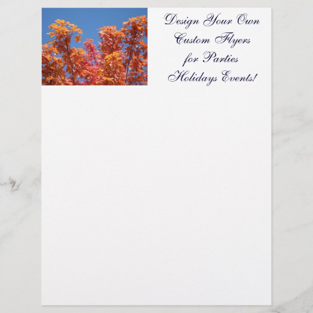 Entwerfen Sie Ihre eigenen Flyer! Veranstaltungen  Flyer (Vorne)