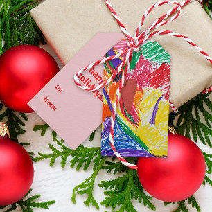 Entwerfen Sie Ihre eigenen Geschenketiketten mit d Geschenkanhänger
