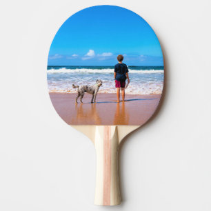 Entwerfen Sie Ihre eigenen Haustier-Foto-Ping-Pong Tischtennis Schläger