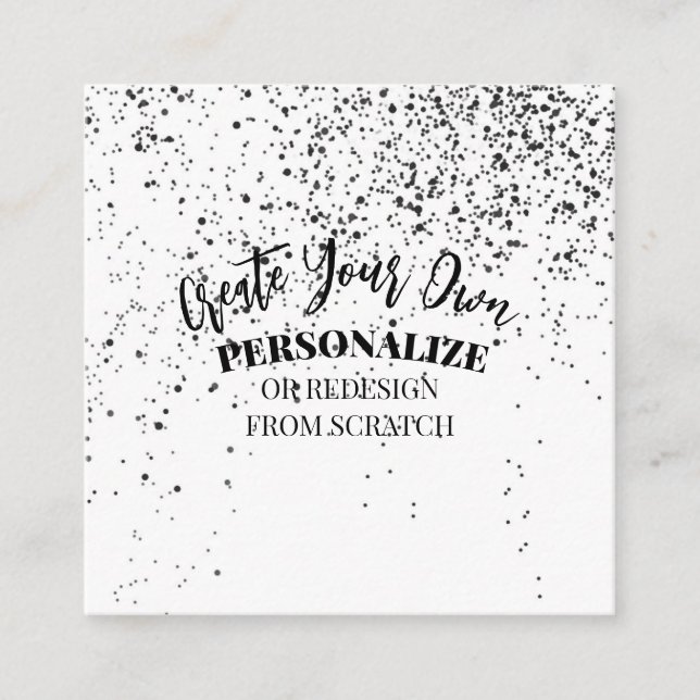 Entwerfen Sie Ihre eigenen Maßstäbe Begleitkarte (Vorderseite)