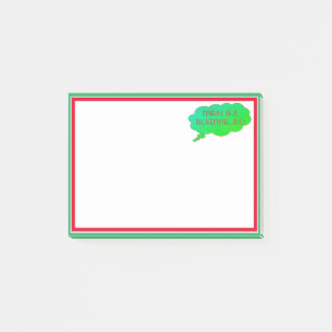 Entwerfen Sie Ihre eigenen personalisierten bedruc Post-it Klebezettel