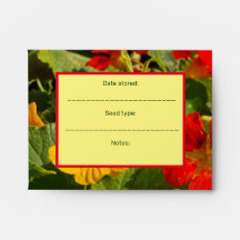 Entwerfen Sie Ihre eigenen rettend Kuverts, Garten