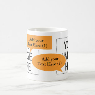 Entwerfen Sie Ihre eigenen Tasse-Sprachblasen für  Kaffeetasse