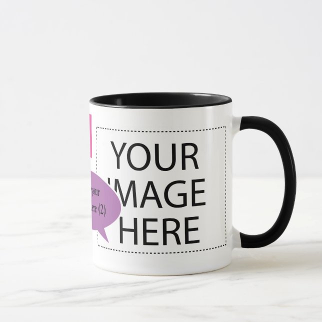 Entwerfen Sie Ihre eigenen Tasse-Sprachblasen für  Tasse (Rechts)