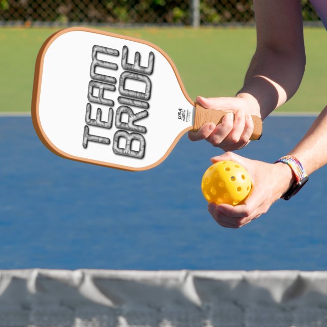 Entwerfen Sie Ihre eigenen Team Bridge Fun Games Pickleball Schläger (InSitu)