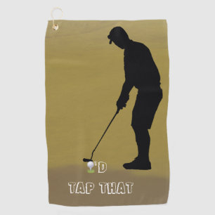 Entwerfen Sie Ihre eigenen Unterschrift Golf Handt Golfhandtuch