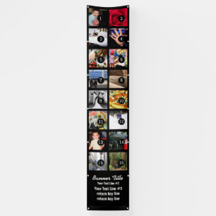 Entwerfen Sie Ihre eigenen vertikalen Bilder der Banner