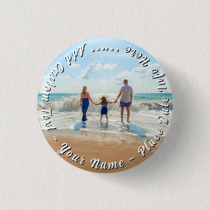 Entwerfen Sie Ihre Foto-Button-Geschenk-Personalis Button