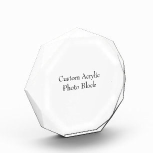 Entwerfen Sie Ihren eigenen Acryl-Fotoblock Fotoblock
