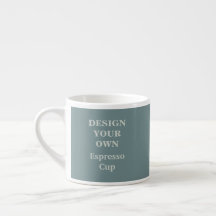 Entwerfen Sie Ihren eigenen Espresso Cup - Aquamar
