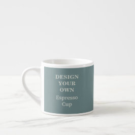 Entwerfen Sie Ihren eigenen Espresso Cup - Aquamar Espressotasse