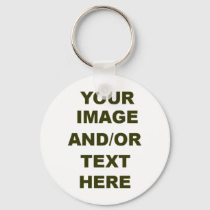 Entwerfen Sie Ihren eigenen Keyring Schlüsselanhänger