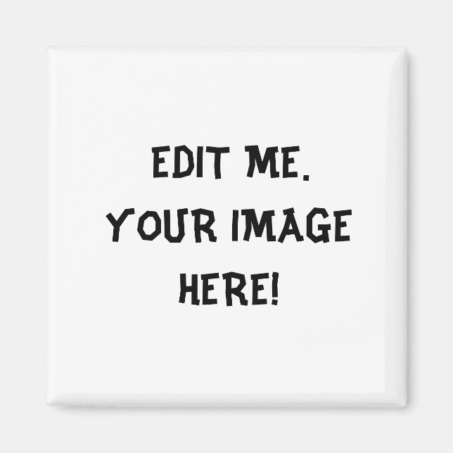 Entwerfen Sie Ihren eigenen Magneten Magnet (Vorne)