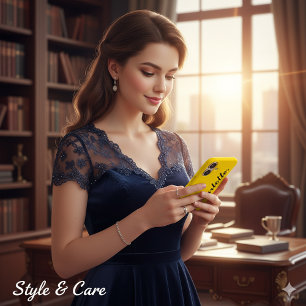 Entwerfen Sie Ihren eigenen Namen auf diesem Gold iPhone 16 Hülle