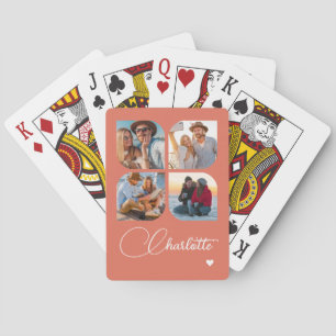 Entwerfen Sie Ihren eigenen Namen mit 4 personalis Spielkarten