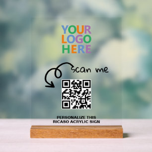 Entwerfen Sie Ihren eigenen Personalisierten Logo- Acrylschild