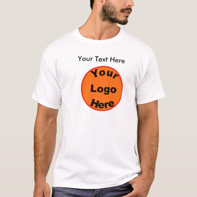 Entwerfen Sie Ihren eigenen T - Shirt W/Logo u. (Vorderseite)