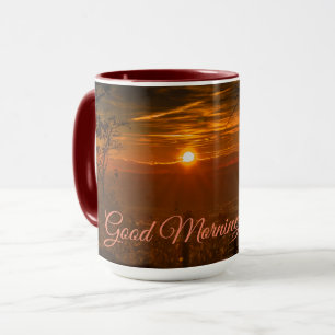 Entwerfen Sie Sonnenuntergang Kaffee & Tee Tasse