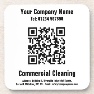 Entwerfen von QR-Code Getränkeuntersetzer