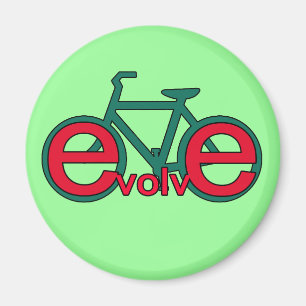 Entwickeln Sie Fahrrad-Kunst für T-Shirts, Kleid Magnet