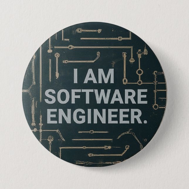 Entwickelt für kundenspezifischen Round-Software-E Button (Vorderseite)