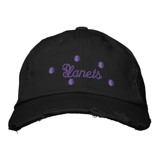 ENTWICKELTE STYLE-DESIGN BESTICKTE BASEBALLKAPPE (Vorderseite)