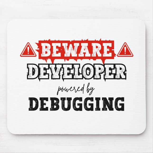 Entwickler durch Debuggen | Programmierung Mousepad (Vorne)