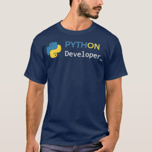 Entwickler Python T-Shirt