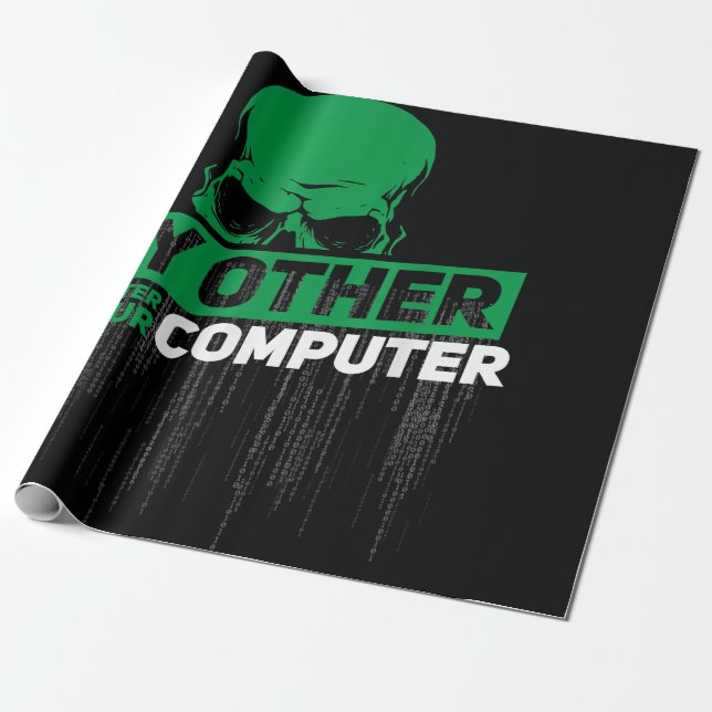 Entwickler Sysadmin Engineer Hacker Nerd Admin Cod Geschenkpapier (Ungerollt)